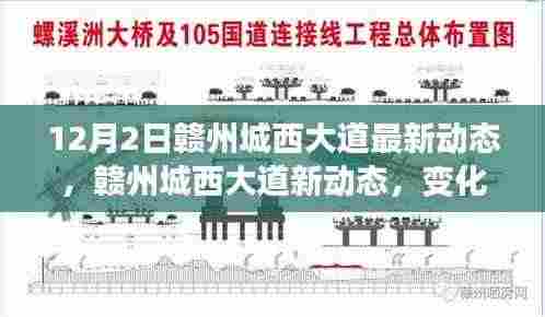 赣州城西大道新动态，变化中的学习之路，铸就辉煌自信之路