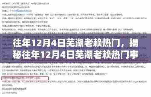 揭秘,芜湖老赖热门事件内幕回顾——历年12月4日深度剖析