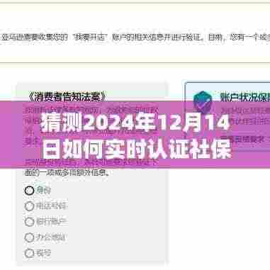 未来已来，预测2024年社保信息实时认证流程革新与实时认证操作指南
