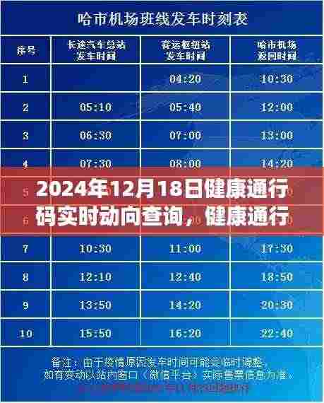 2024年12月18日健康通行码实时动向查询,影响深远,健康生活新动向
