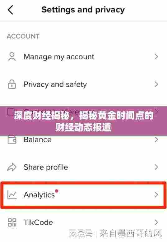 深度财经揭秘,揭秘黄金时间点的财经动态报道