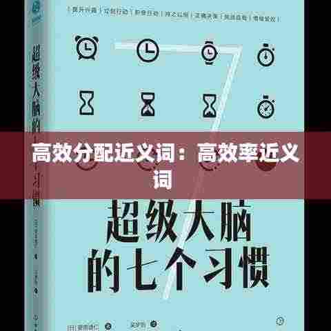 高效分配近义词:高效率近义词