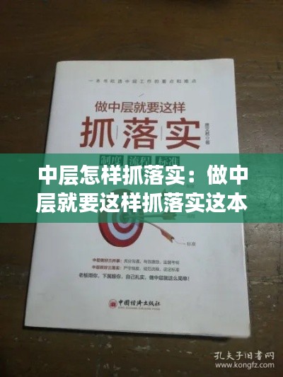 中层怎样抓落实：做中层就要这样抓落实这本书的总结 