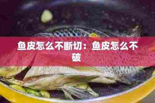 鱼皮怎么不断切:鱼皮怎么不破