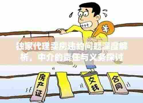 独家代理卖房违约问题深度解析,中介的责任与义务探讨